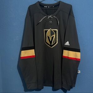 Adidas Vegas Golden Knights Authentic Lace Up Jersey
